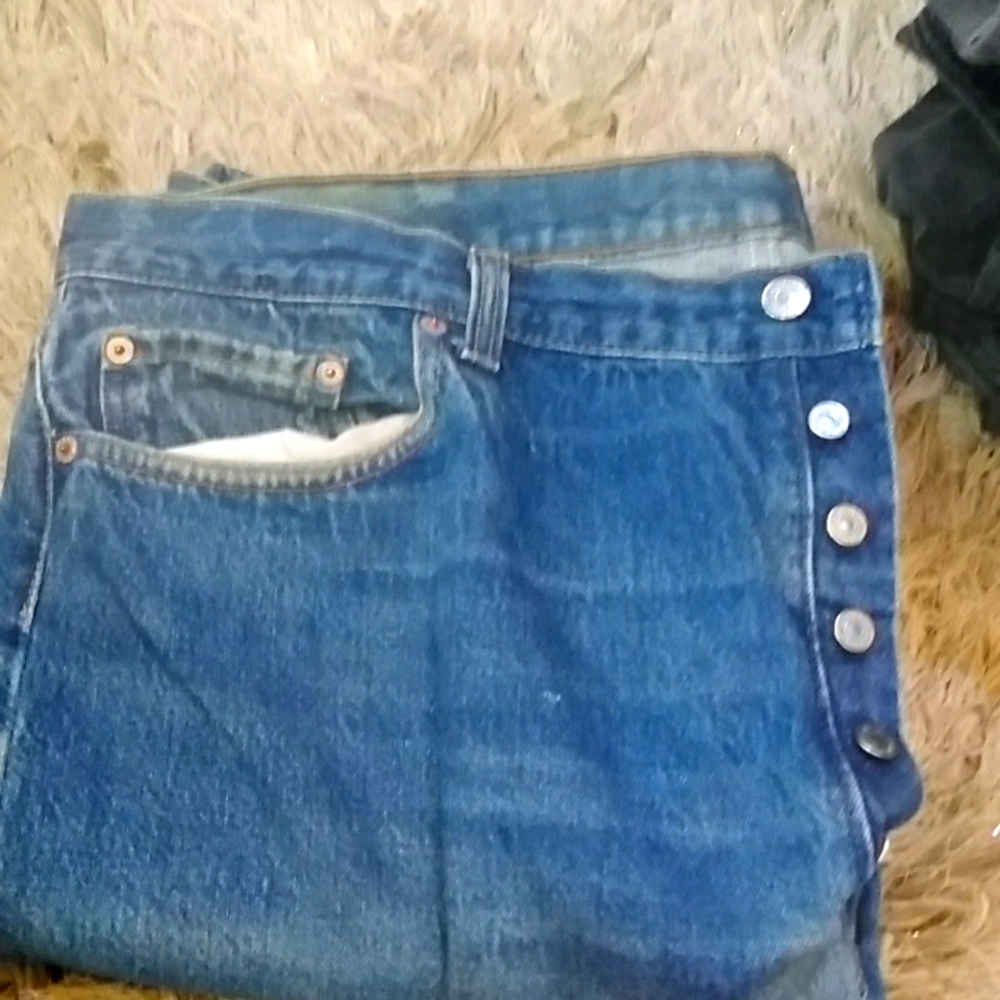 Levi's 46x30 button fly men's jeans